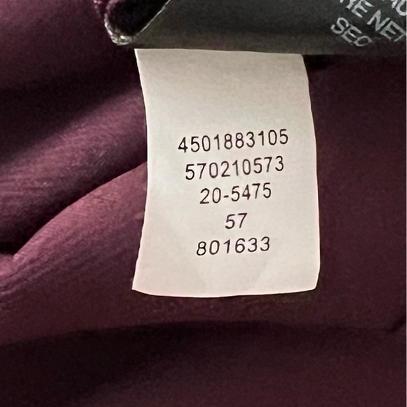 Whbm White House Black Market Top Purple Floral Kimono Blouse size small - Picture 9 of 9